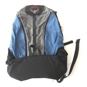 Osprey Echo Hiking Backpack Blue & Black Daypack Outdoor Rucksack